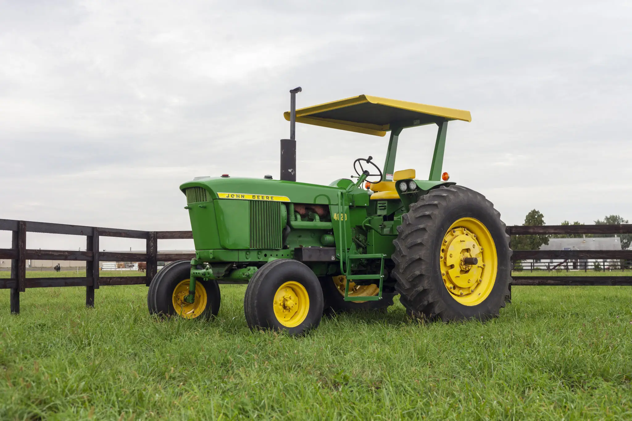 John Deere 4020 ROPS And Canopy For Sale - Iron Bull Manufacturing