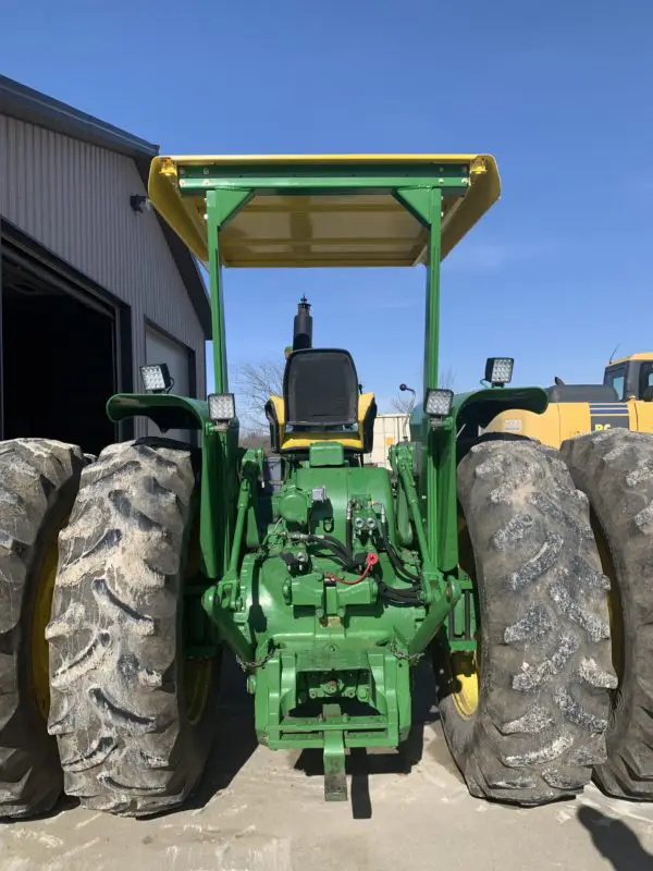 John Deere 5010 Support Frame and Canopy 3