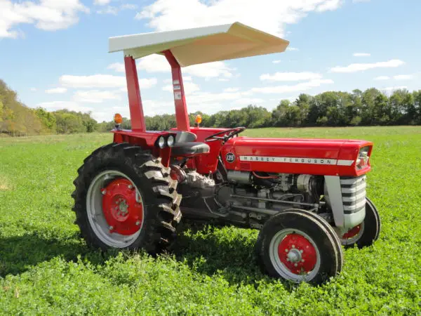 Massey Ferguson 135 Support Frame and Canopy 1