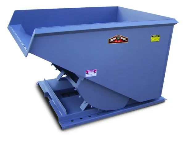 self-dumping hopper