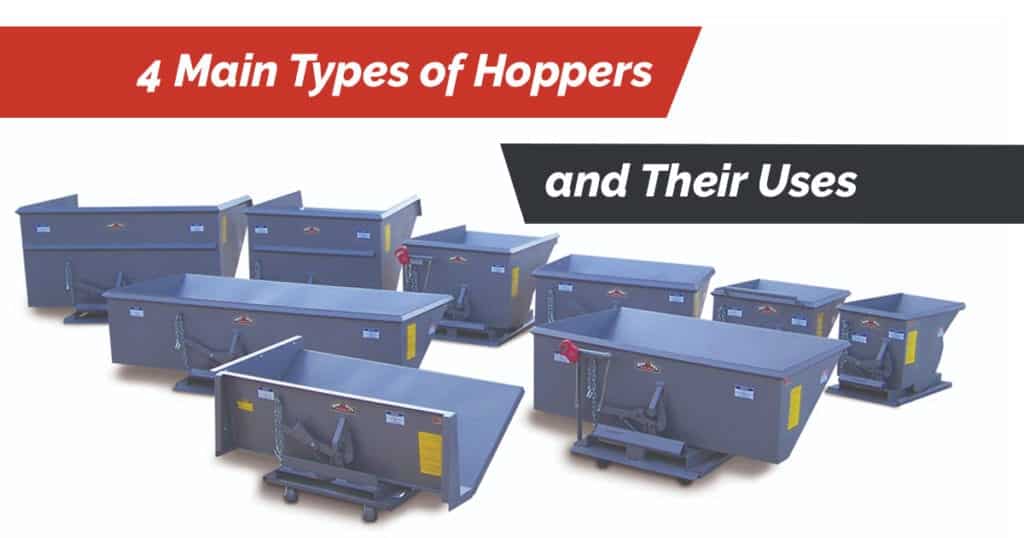 4 Main Types of Hoppers and Their Uses 4 recycling industrial waste