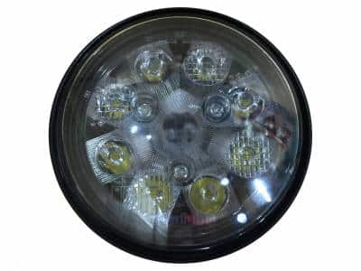 24W LED Sealed Round Work Light w/Red Tail Light - TL3005 1 24W LED Sealed Round Work Light w/Red Tail Light