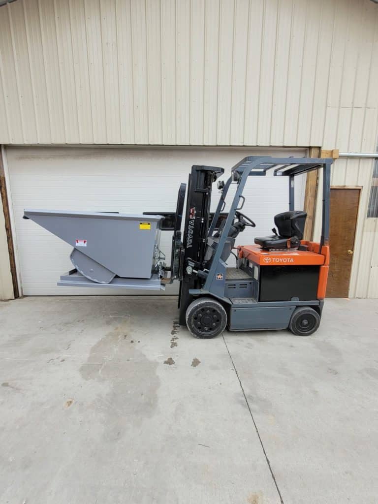 42 Cu/Ft Forklift Bulk Storage Container