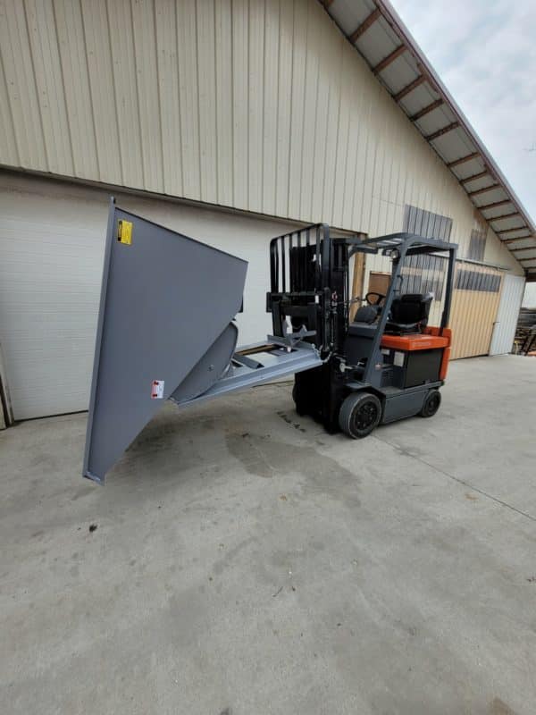 2 Yard Standard 6000 lb Capacity Self Dumping Hopper 6