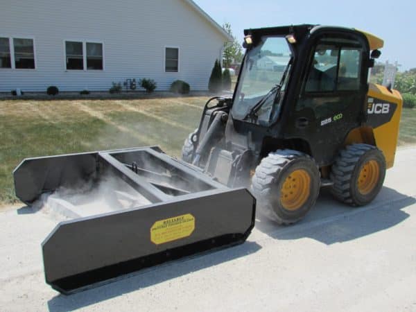 7 Foot Skid Steer Driveway Grader with Double Quick-Attach 4