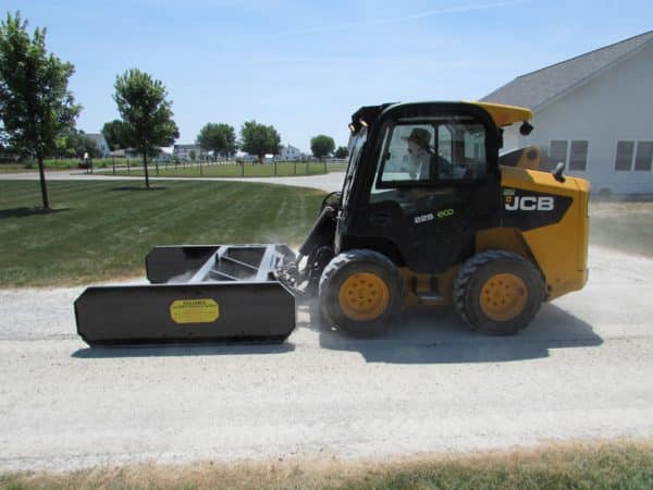 6 Foot Skid Steer Driveway Grader with Double Quick-Attach 3